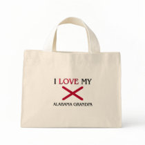 I Love My Alabama Grandpa bags
