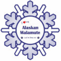 I Love My Alaskan Malamute (Male Dog) Ornament photo sculptures by thatsalottadogs I Love My Alaskan Malamute (Male Dog) Ornament photo sculptures