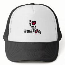 I Love My Amazon hats