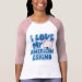 Ladies 3/4 Sleeve Raglan (Fitted)