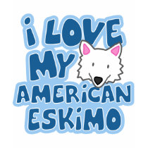 I Love My American Eskimo T-Shirt