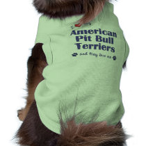 I Love My American Pit Bull Terriers (Multi Dogs) Pet Shirt