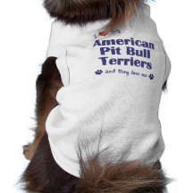 I Love My American Pit Bull Terriers (Multi Dogs) Pet Shirt