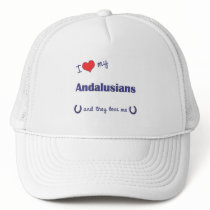 I Love My Andalusians (Multiple Horses) Mesh Hats