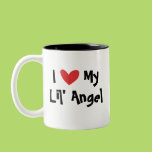 I Love My Angelfish Mugs