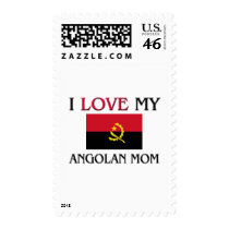 I Love My Angolan Mom Stamps