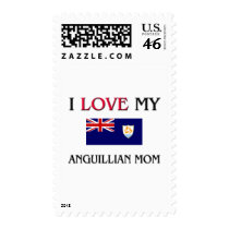 I Love My Anguillian Mom postage