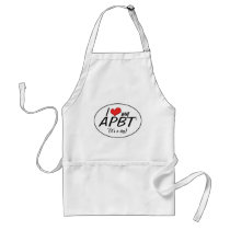 I Love My APBT (It's a Dog) Apron