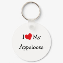 I Love My Appaloosa keychains
