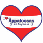 I Love My Appaloosas (Multiple Horses) Cut Outs