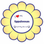 I Love My Appaloosas (Multiple Horses) Acrylic Cut Out