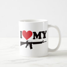 I Love My AR15 Coffee Mug