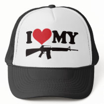 I Love My AR15 Mesh Hat