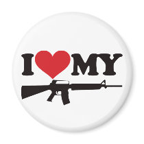 I Love My AR15 magnets