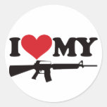 I Love My AR15 Sticker