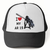 I Love My AR-15 Mesh Hats
