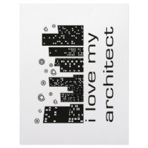 I love my Architect Original design! letterhead by angeria I love my Architect Original design! letterhead