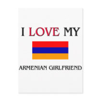 I Love My Armenian Girlfriend Post Cards