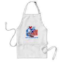 I Love My Army Granddaughter Tshirts and Gifts Aprons