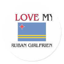 I Love My Aruban Girlfriend stickers by flagshirt I Love My Aruban Girlfriend stickers