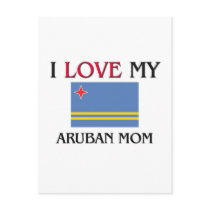 I Love My Aruban Mom postcards by tshirtshirts I Love My Aruban Mom postcards