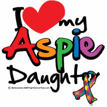 I Love My Aspie Daughter Photo Sculptures