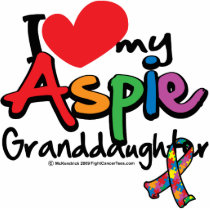 I Love My Aspie Granddaughter Photo Sculptures