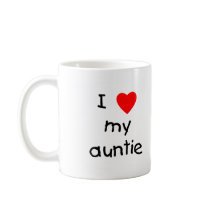 I Love My Auntie mugs by familyfrenzy I Love My Auntie mugs