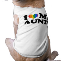 I Love My Aunts pet clothing