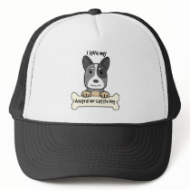 I Love My Australian Cattle Dog Mesh Hat
