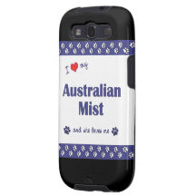 I Love My Australian Mist (Female Cat) Galaxy S3 Cover