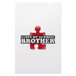 I love my Autistic Brother Custom Stationery