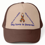 I love my autistic child - unique cap design serie hats