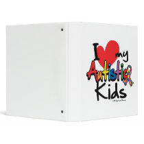 I Love My Autistic Kids Binder