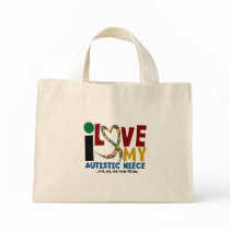 I Love My Autistic Niece 2 AUTISM AWARENESS bags by awarenessgifts I Love My Autistic Niece 2 AUTISM AWARENESS bags
