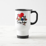 I Love My Autistic Sister Coffee Mug