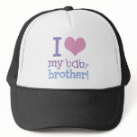 I Love My Baby Brother hats