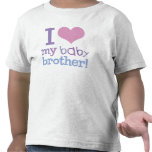 I Love My Baby Brother t-shirts