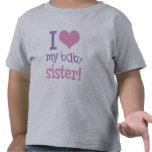 I Love My Baby Sister Kids T-Shirts & Gifts t-shirts