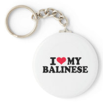 I love my Balinese Key Chain