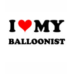 I Love My Balloonist t-shirts