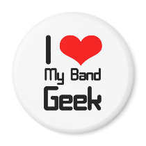 I love my band geek magnet