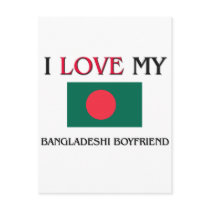 I Love My Bangladeshi Boyfriend Post Card