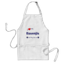 I Love My Basenjis (Multiple Dogs) Aprons