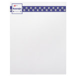 I Love My Basenjis (Multiple Dogs) Letterhead Design