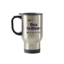 I Love My Bea Griffons (Multiple Dogs) Mug