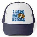 I Love My Beagle Hat