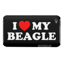 I Love my Beagle iPod Touch Case