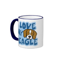 I Love My Beagle Mug