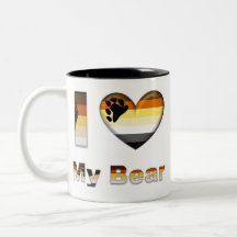 I Love My Bear / Cub Mugs
